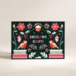 Листівка "Веселих свят"