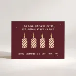 Різдвяна листівка "То було справжнє світло.."